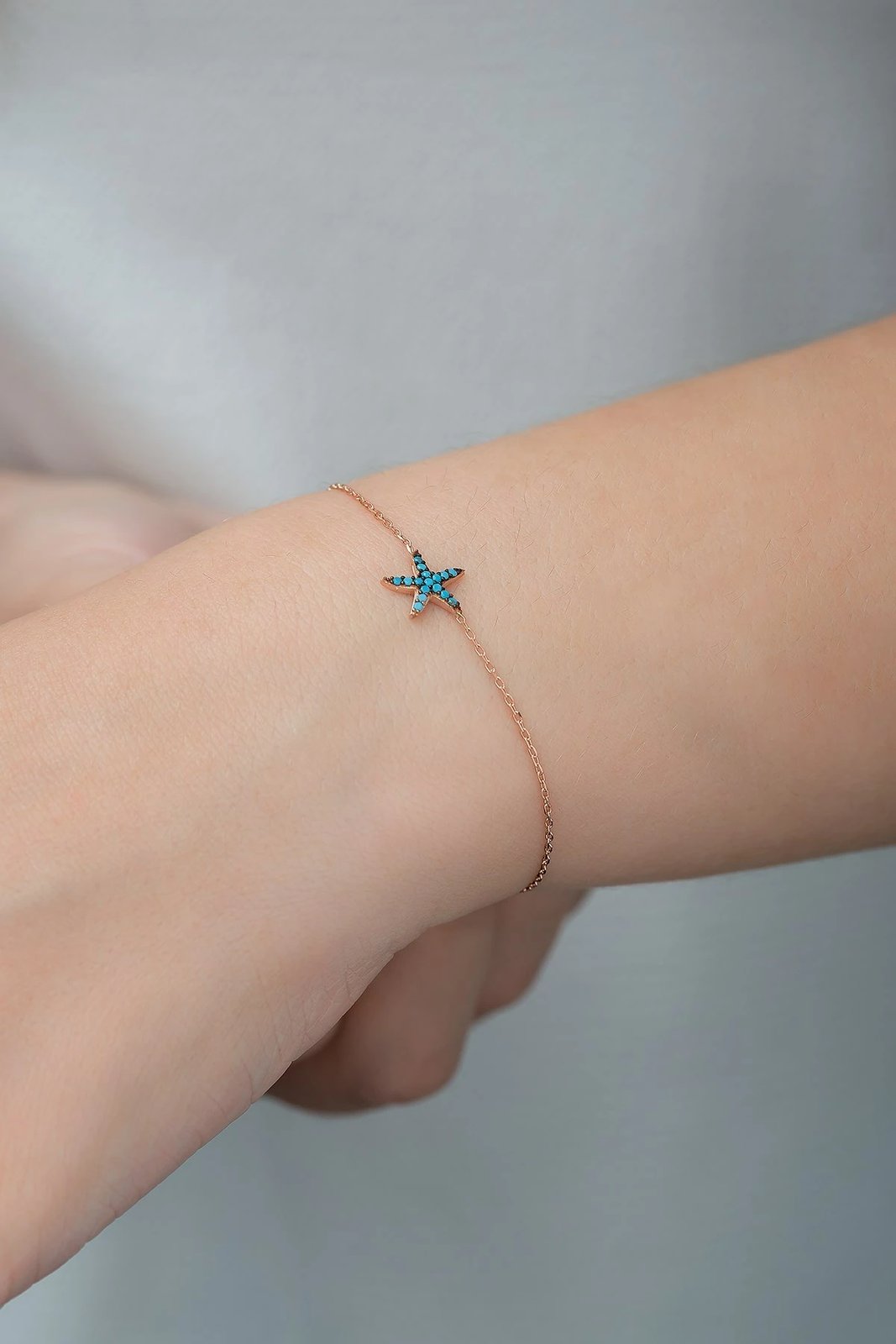 Byzylyk argjendi Jumeon, ngjyrë rozë e artë, TRDYL758