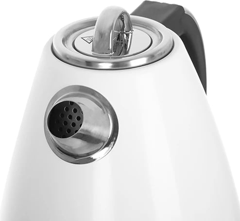 Zierës uji elektrik, Adler AD 1343, 1.5 L, 1850–2200W, element inoks i sheshtë, bazë 360°, sistem sigurie STRIX, e bardhë