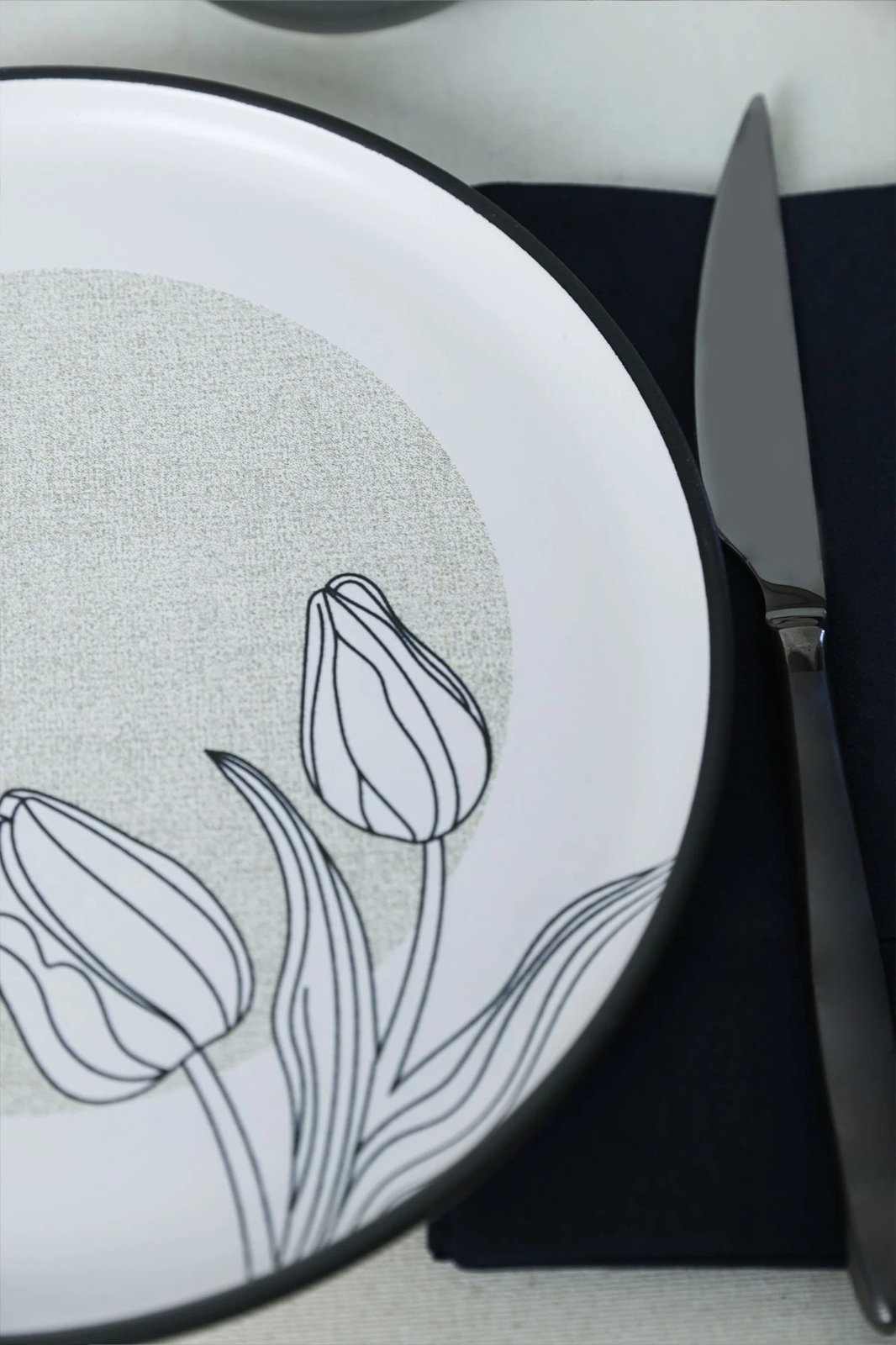 Set pjatash ëmbëlsirash (6 copë), Hermia Concept, X00017406