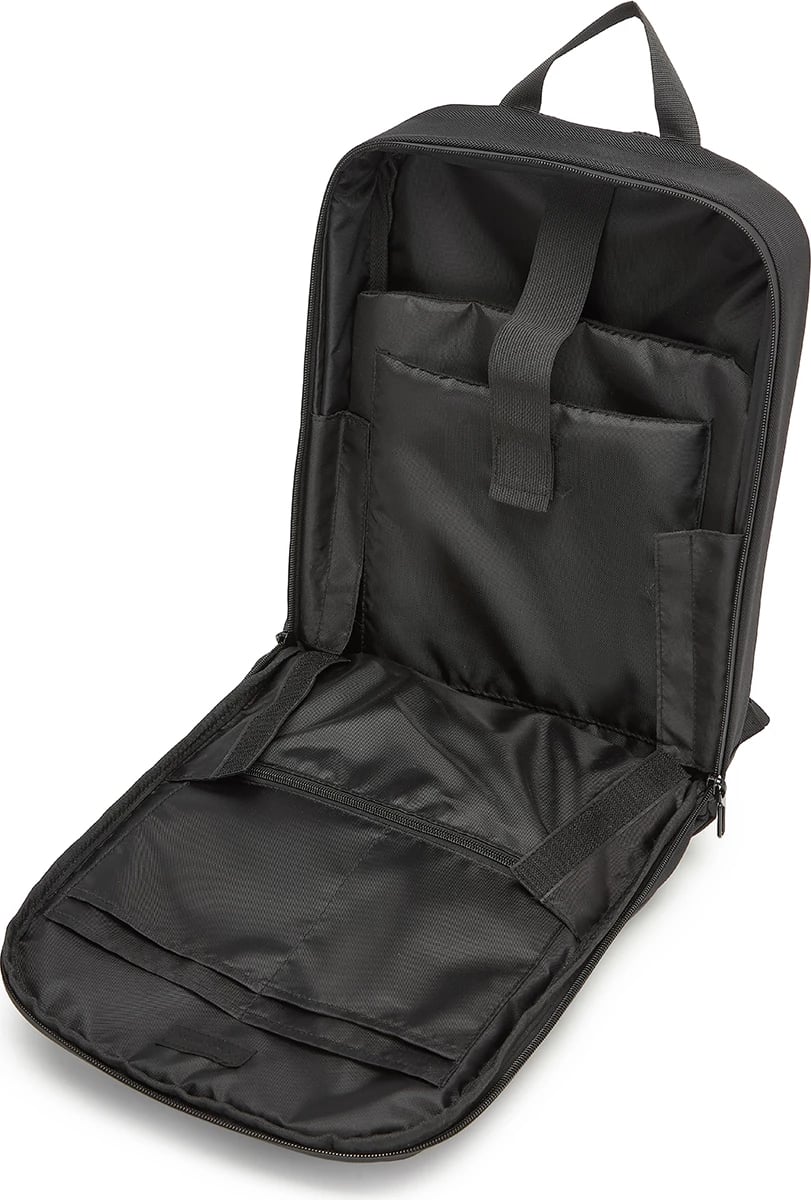 Çantë shpine për laptop Wozinsky Premium, 15.6", poliestër, e zezë