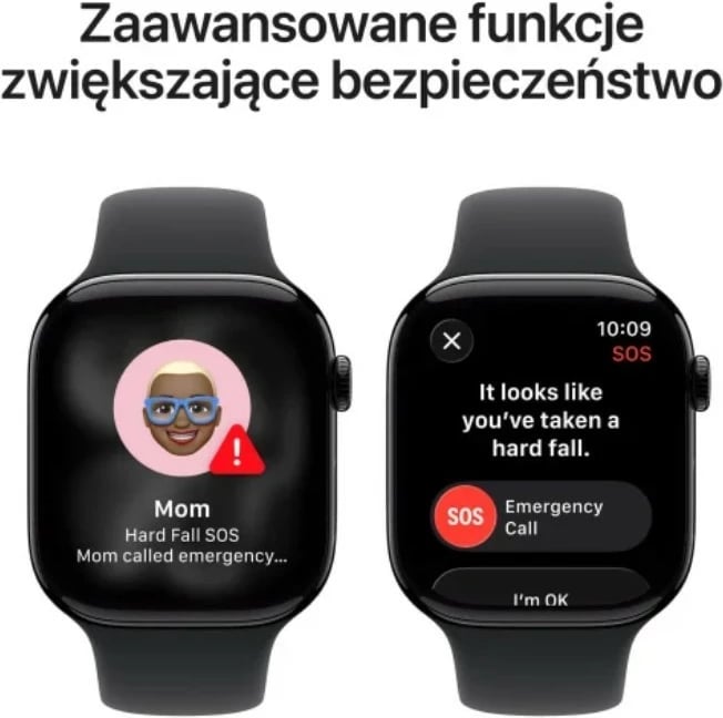 Smartwatch Apple Watch Series 11 GPS + Cellular 46 mm 64 GB MFCX4MP/A, kasë titani, rrip sportiv M/L, ngjyrë natyrale me gri malor