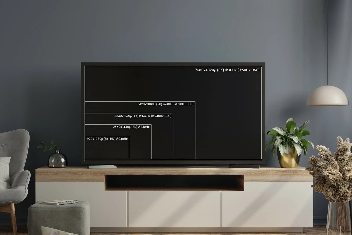 Kabëll optik Claroc DisplayPort 1.4 AOC 8K 10 m, ngjyrë zi-gri