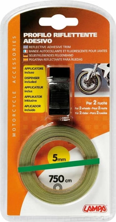 Ngjitese Refklektuese E Gjelber 5mm 750cm