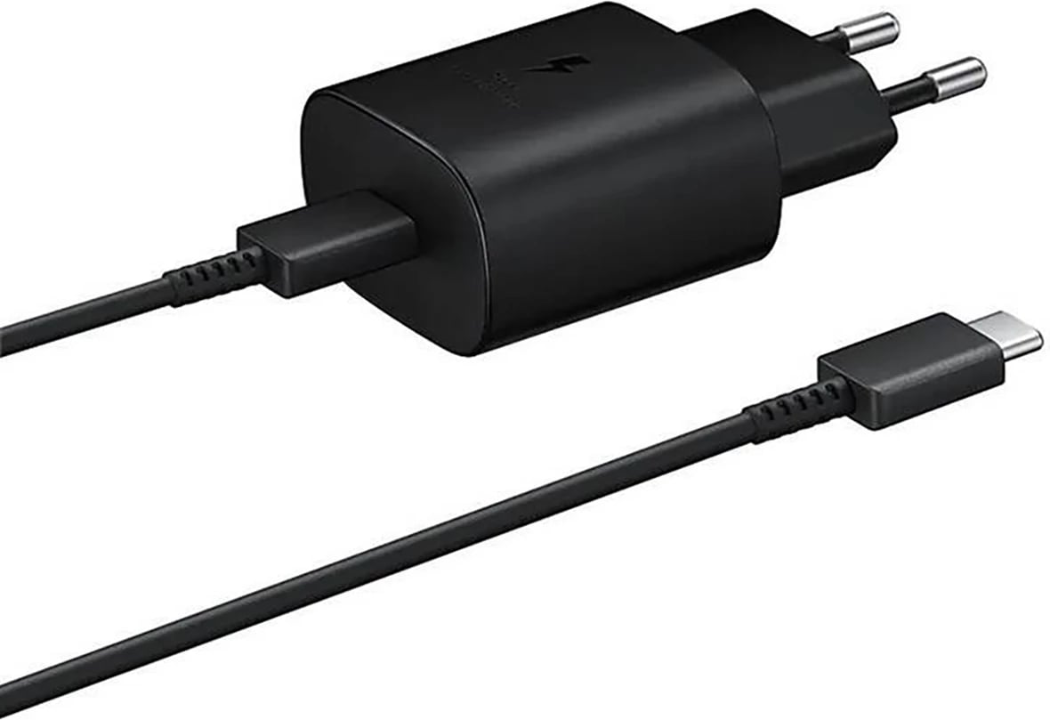 Karikues muri Samsung EP-TA800EBE 25W me kabllo USB-C/USB-C EP-DA705BBE, zi