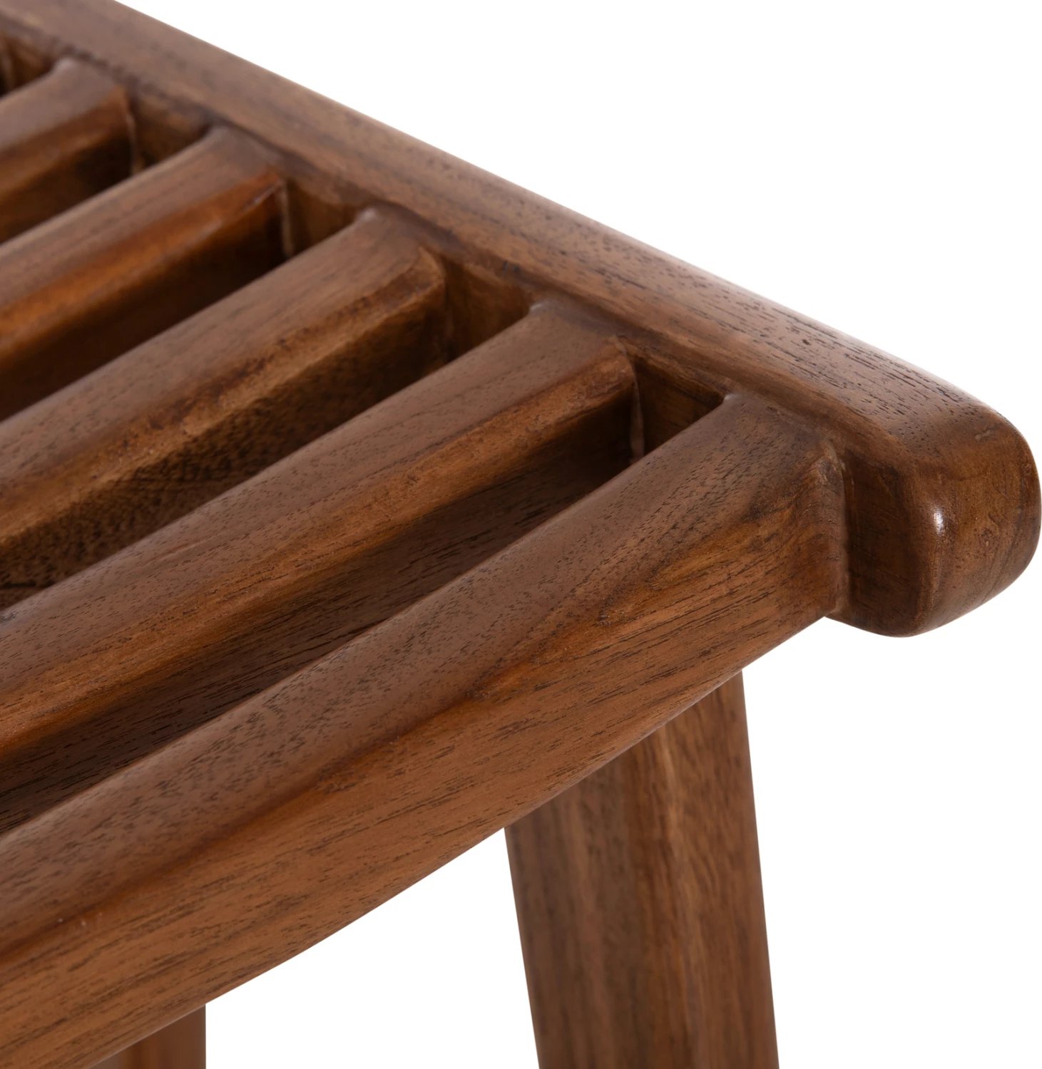 Karrige për bar BUNDY FH6130 dru TEAK ngjyrë arre 45x40x75H cm