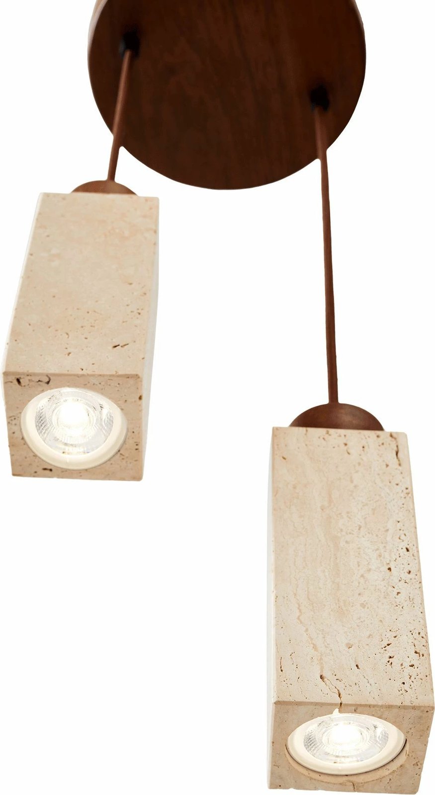 Llambë tavani Opviq, Mule-B, ngjyrë dru arre dhe bezhë