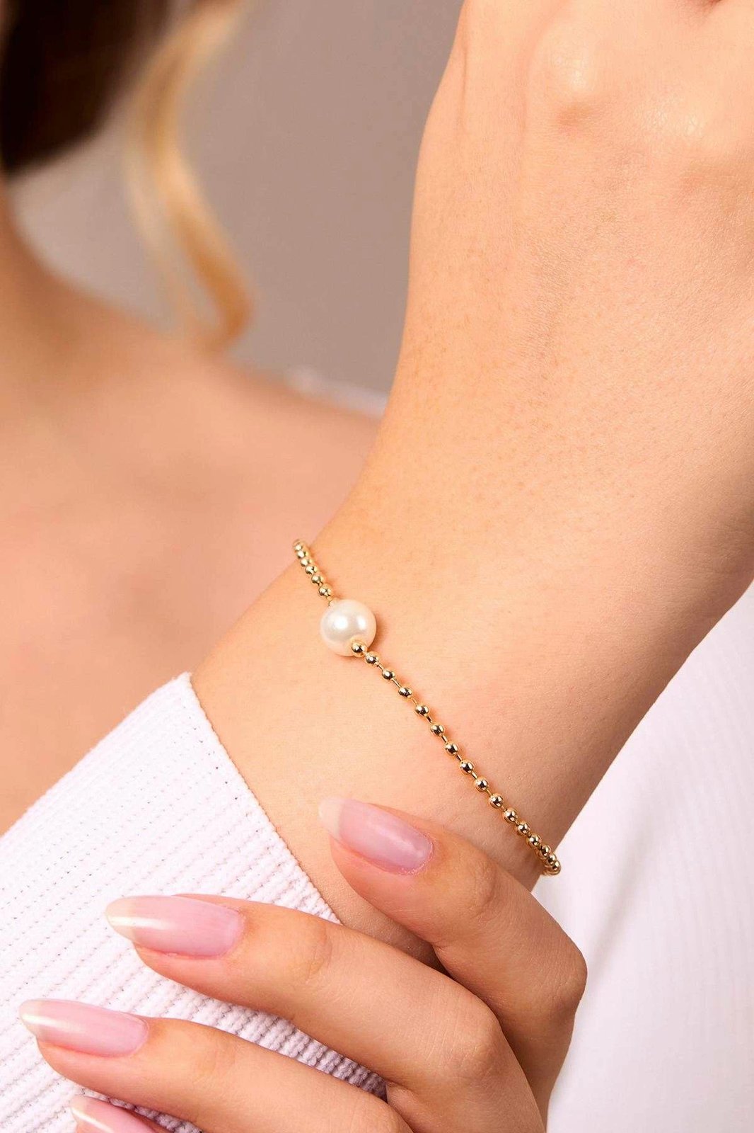 Set varëse metalike me byzylyk, ngjyrë ari, Elika, CSET9966