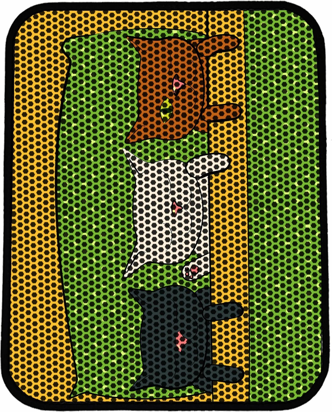 Tapet për rërë maceje, shumëngjyrësh, Paws & Whiskers, Nrszn0231, 45x60cm