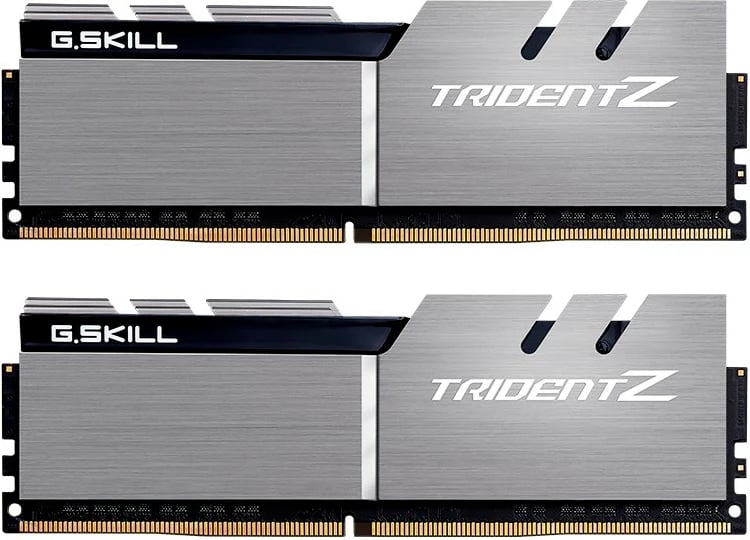 RAM Memorje G.Skill Trident Z 32GB (2x16GB) DDR4 3200MHz, e zezë/argjend/ari