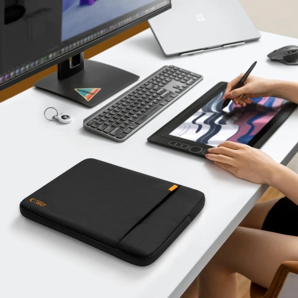 Mbështjellës laptopi Tech-Protect Defender 15-16", i zi