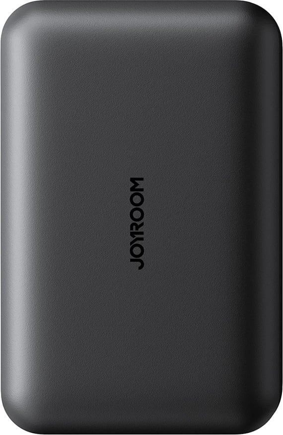 Powerbank Joyroom JR-W020 10000mAh 20W MagSafe PD/QC 2 porta USB-C & USB-A, e zezë, me kabllo USB-C 0.25m + këllëf