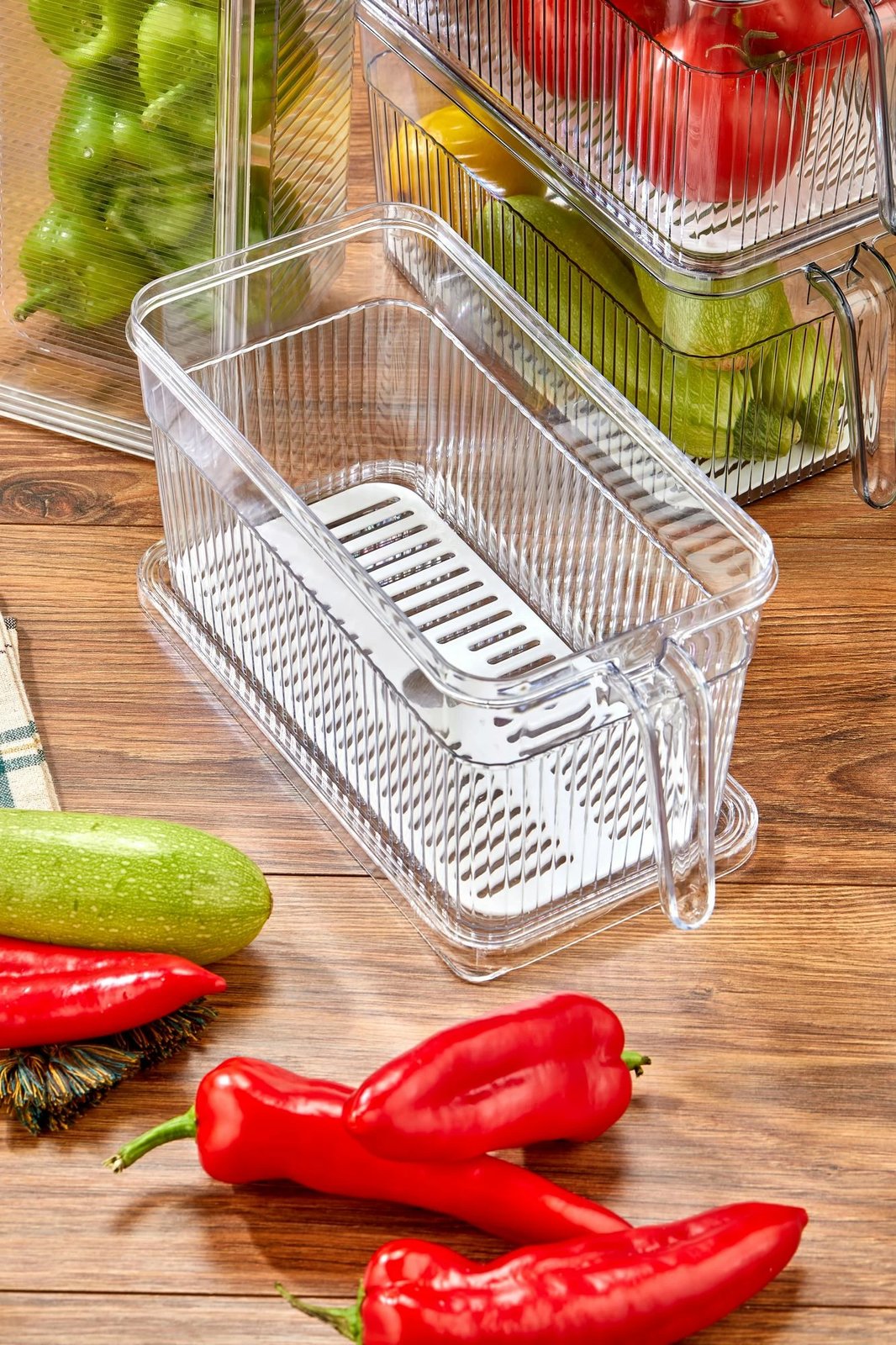 Set kuti plastike për organizim (4 copë), Hermia, K-135x4