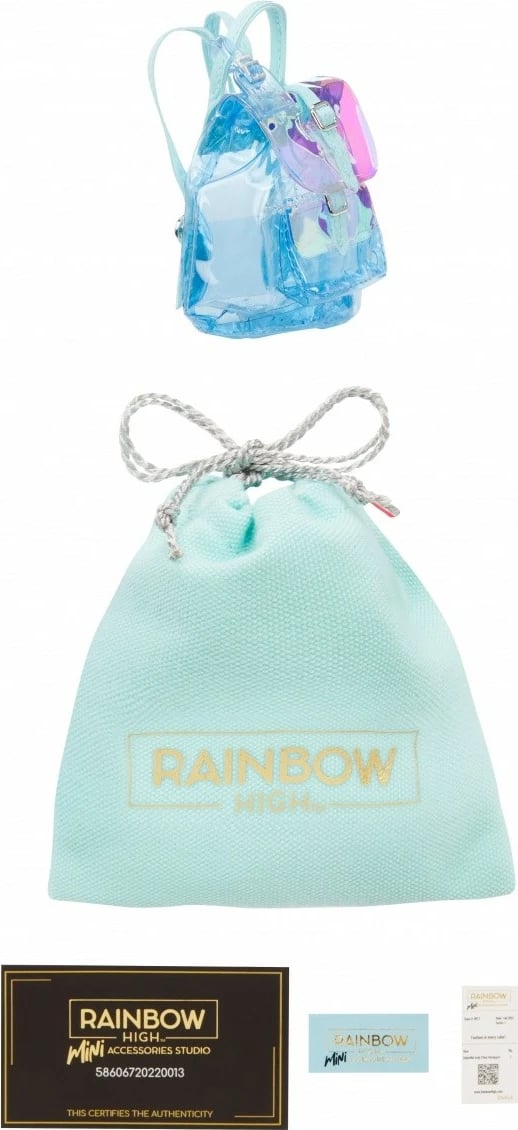 Set çanta aksesorësh Rainbow High Accessories Studio Series 1, për kukulla, Mix Set çanta aksesorësh Rainbow High Accessories Studio Series 1, për kukulla, Mix