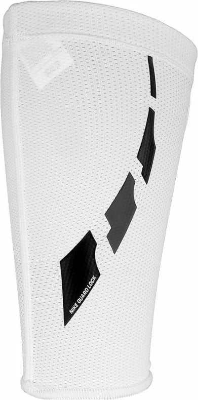 Mbështjellëse për këmbë Nike Guard Lock Elite për meshkuj, të bardha