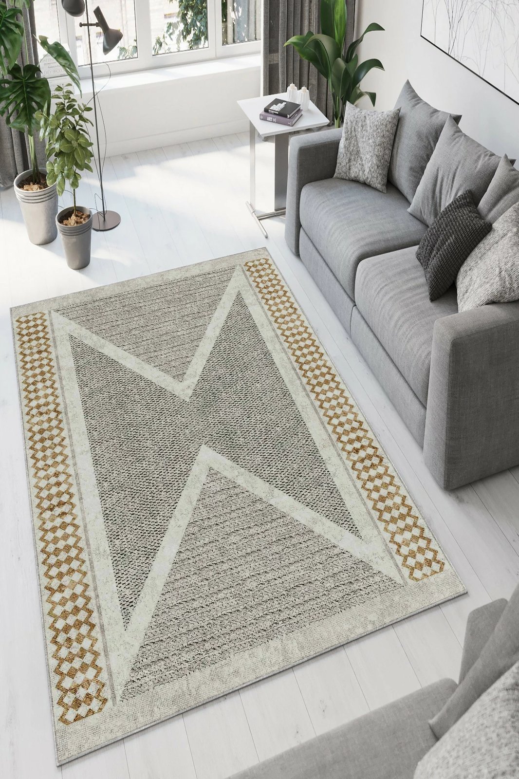 Qilim (80 x 120) Conceptum Hypnose, W878 - bezhë