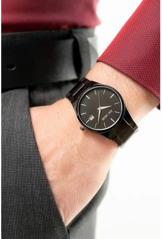 Orë dore për meshkuj Paul Lorens, e zezë