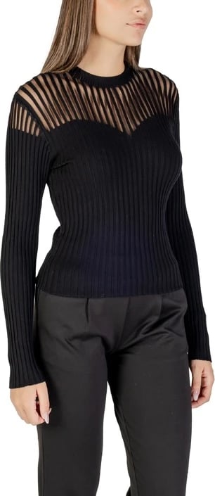 Maicë me mëngë të gjata Morgan De Toi, femra, e zezë