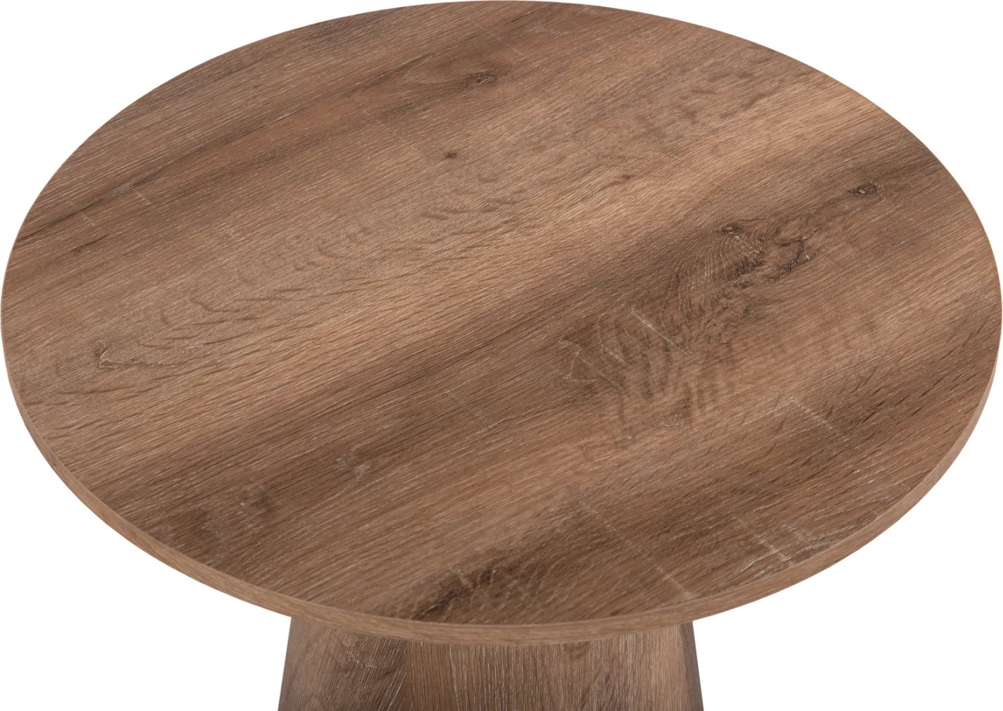 Tavolinë anësore KARAN FH18029 MDF ngjyrë druri natyrale Φ45x56,5Hcm