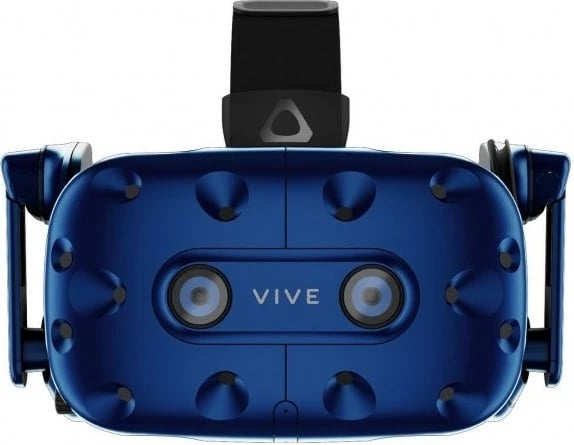 Syze VR HTC Vive Pro 2 Full Kit, 3.5", 4896x2448, me kontrollera dhe stacione baze, zi/blu