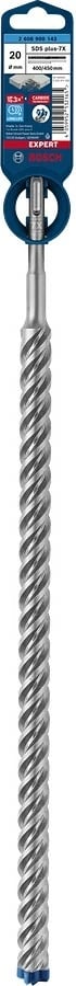 Bosch twist drill bit SDS plus-7X, 2 cm, 450 mm, për beton të fortë