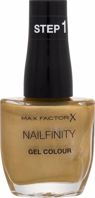 Llak për thonj Max Factor Nailfinity 705 Award Night për femra ari 12ml