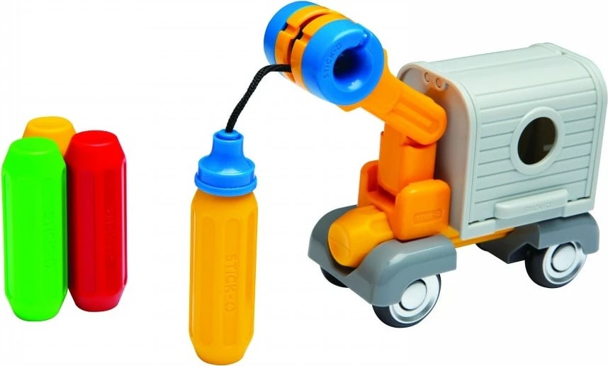 Set ndërtimi magnetik Magformers Stick-o, 26 pjesë, shumëngjyrësh