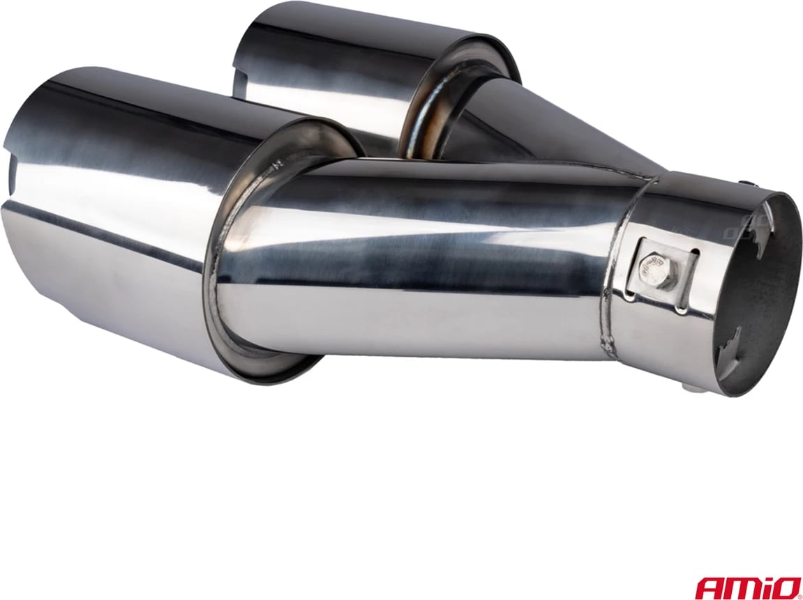 Auspuh dekoreus, çelik inox krom