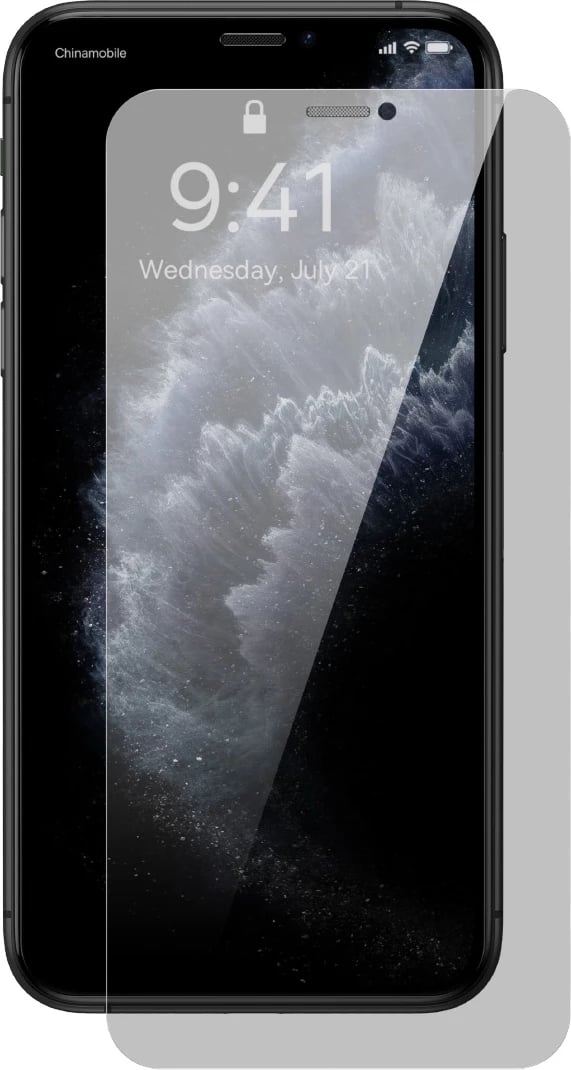 Xham mbrojtës Baseus Privacy Anti Spy për iPhone 11 Pro Max / iPhone XS Max, me pozicionues