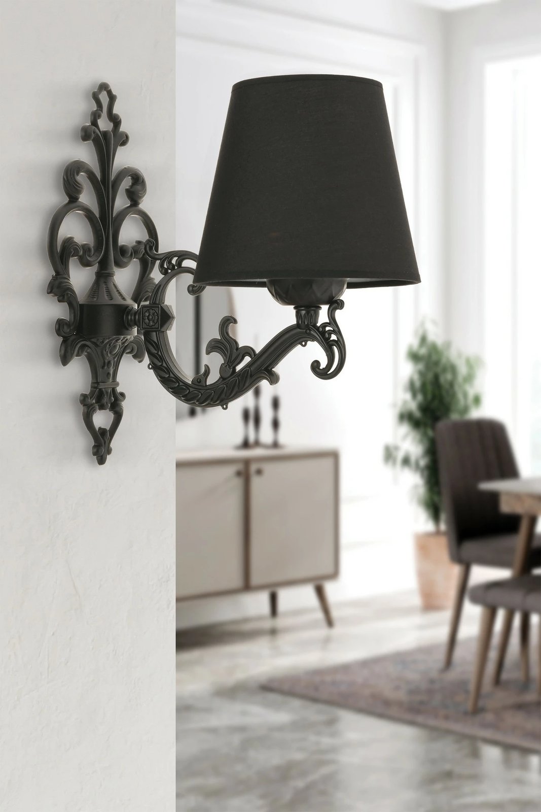 Llambë muri Opviq Claire, e zezë