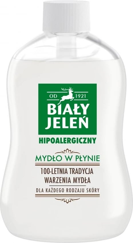 Sapun i lëngshëm Biały Jeleń Hypoallergenic Liquid Soap Refill 500ml