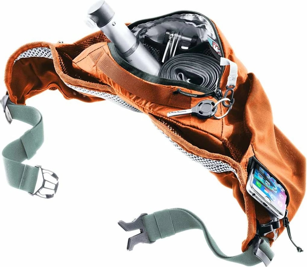 Çantë beli Deuter Pulse 3, 3 L, Portokalli