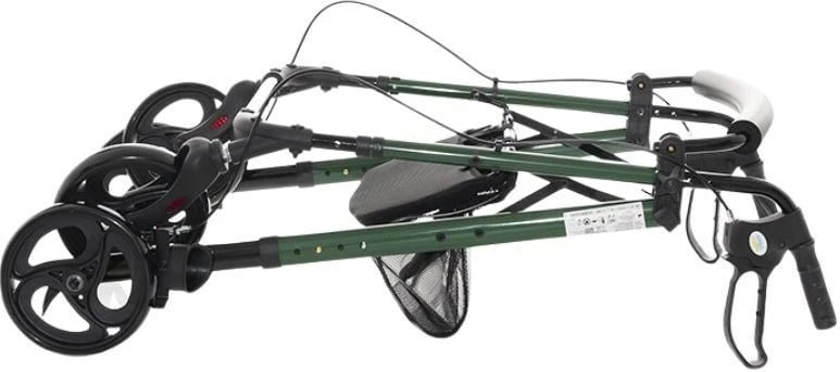 Mbështetës rehabilitimi MDH me ulëse dhe çantë, Gjelbër