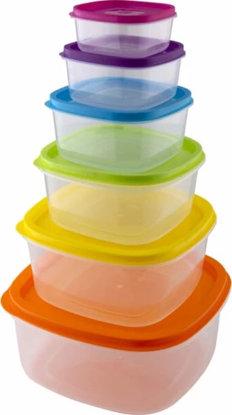 Set kuti plastike Lamart LT6029, 6 copë