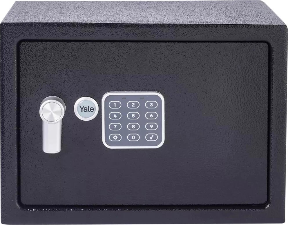 Kasafortë YALE HOME YEC/250/DB2 me alarm, e zezë