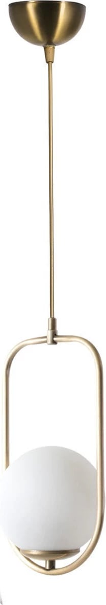 Llambë tavani Opviq, ahu, njësh, xham i bardhë, bakër