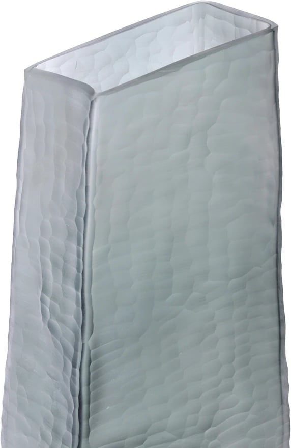 Vazo Meissel, qelq gri, 15x9x40 cm