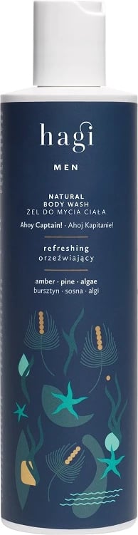 Xhel dushi për meshkuj Hagi Ahoj Captain 300ml Xhel dushi për meshkuj Hagi Ahoj Captain 300ml