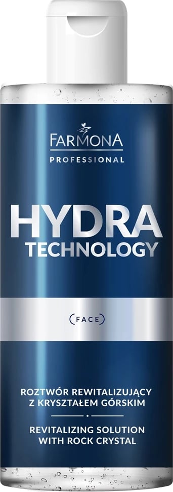 Zgjidhje revitalizuese për femra Farmona Professional Hydra Technology me kristal mali, 500ml
