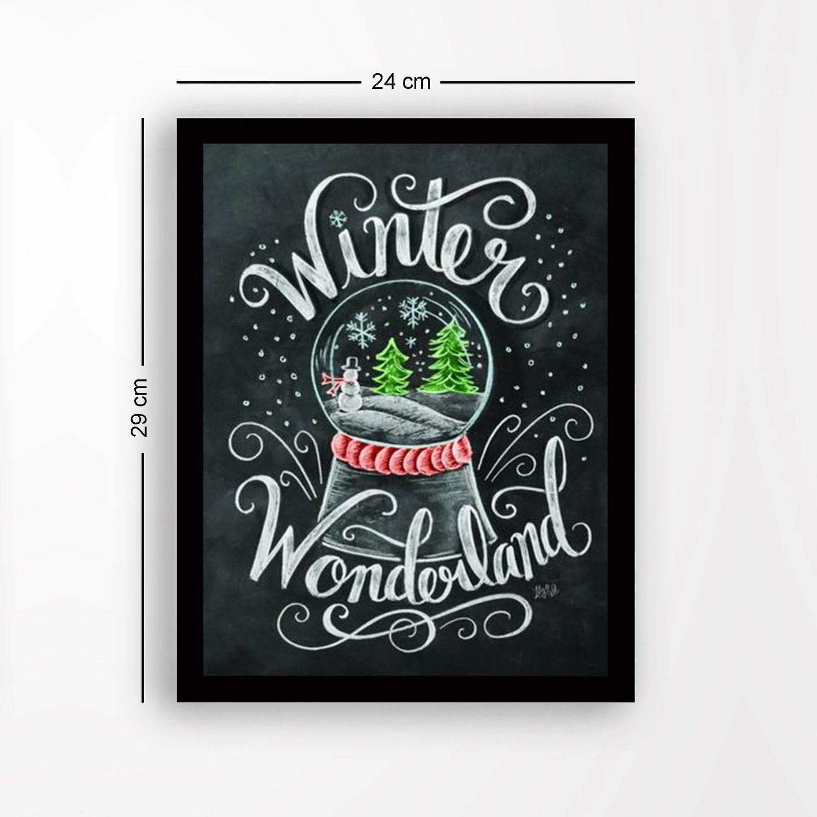 Pikturë dekorative me kornizë, MDF, shumëngjyrëshe, SC7436501193157