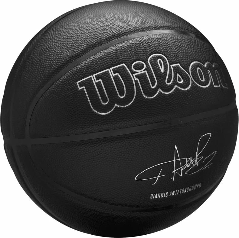 Top basketbolli Wilson, për meshkuj dhe femra, i zi