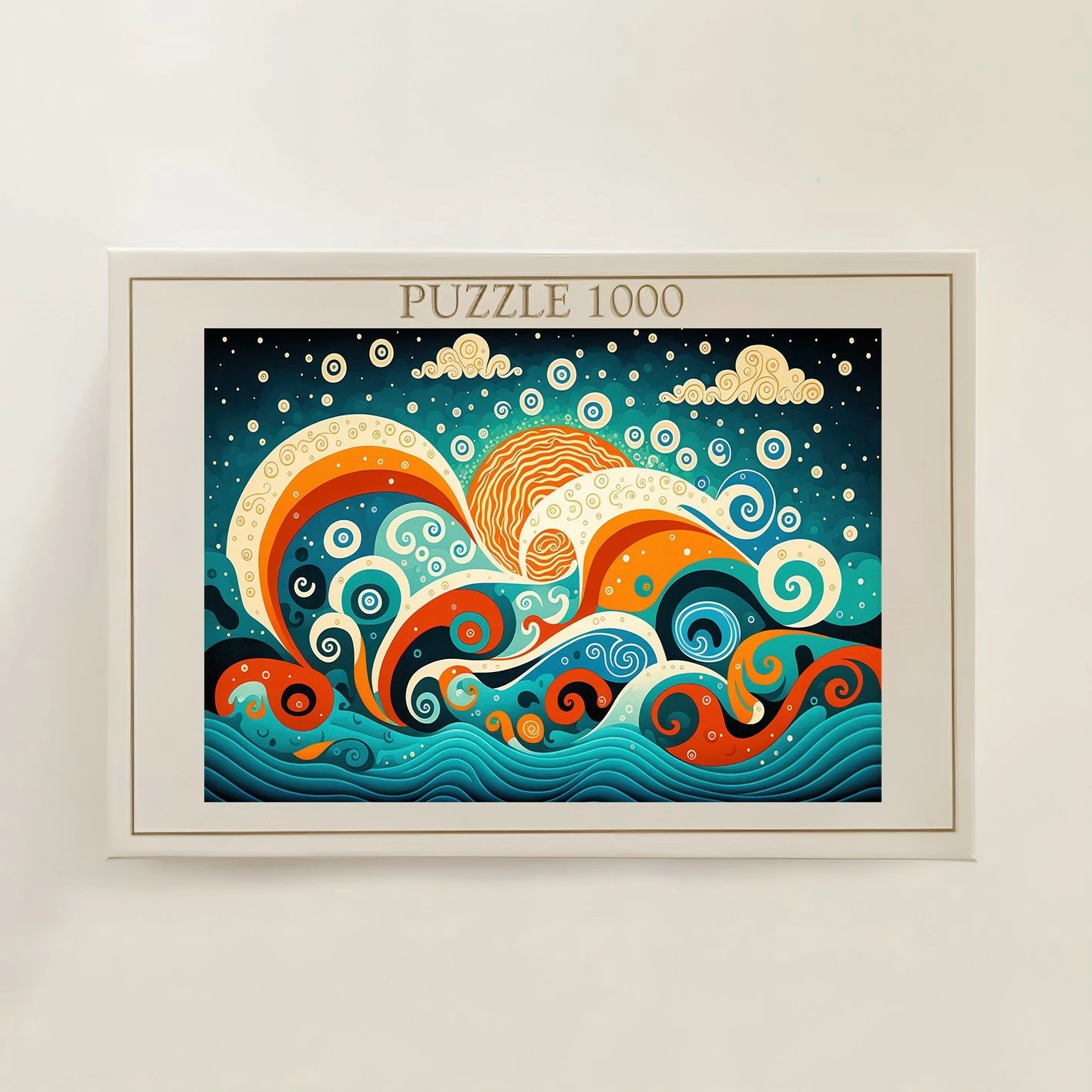 Puzzle 1000 copë, shumëngjyrësh, Evila Originals, PZL_0101_1000