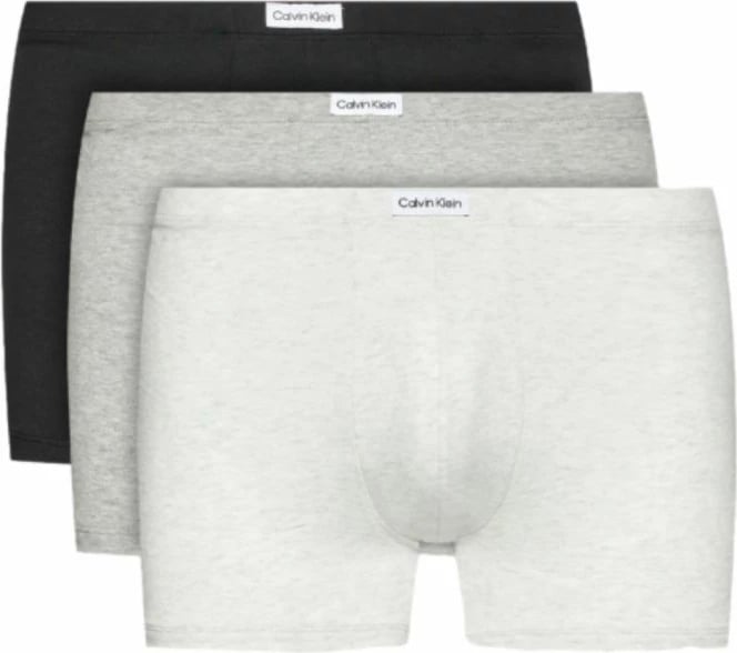 Të brendshme për meshkuj Calvin Klein, të bardha, të zeza, gri