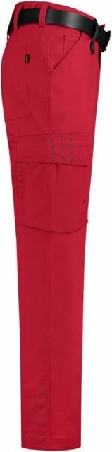 Pantallona Pune Malfini Twill për Meshkuj dhe Femra, të kuqe