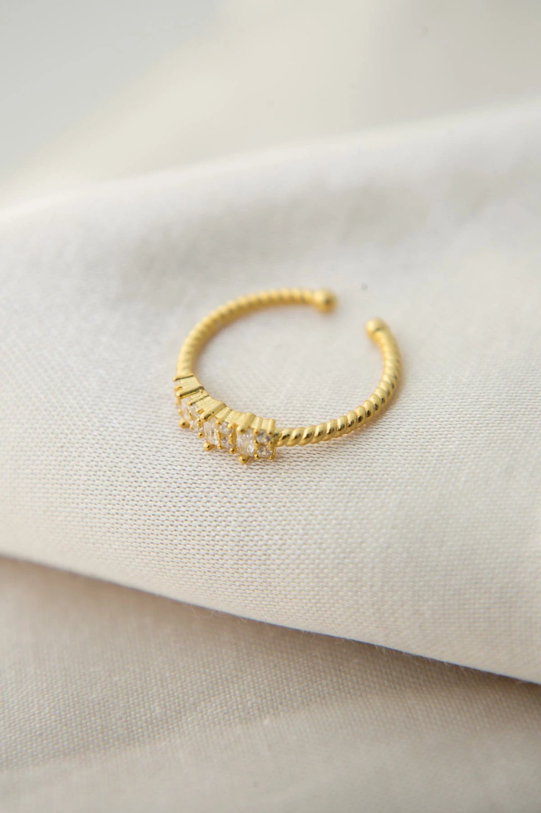 Unazë argjendi Jumeon, ngjyrë ari, FA182341