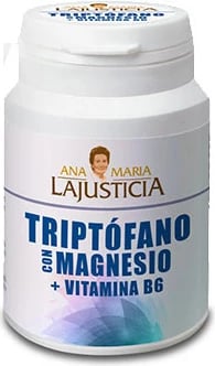 Suplement ushqimor Ana María Lajusticia Triptofano me Magnez dhe Vitaminë B6, 60 tableta