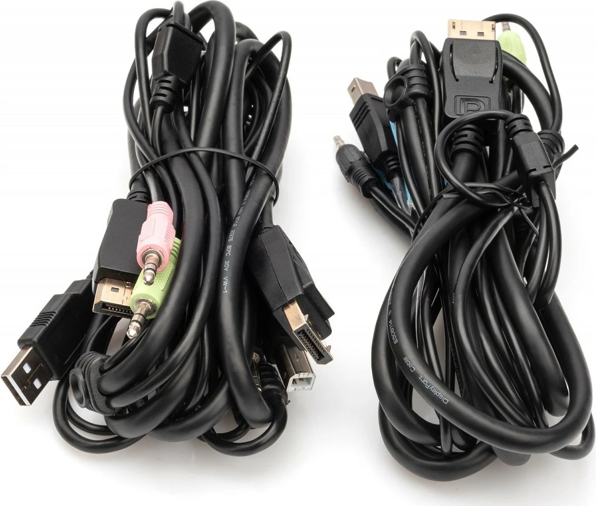 Switch KVM, Digitus DS-12851, 2 porta, 4K 60Hz, 2xDisplayPort IN, 1xDisplayPort OUT, 2xUSB, Audio IN & OUT