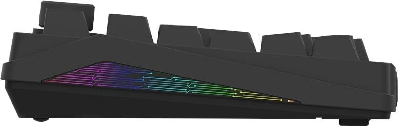 Tastierë mekanike Aqirys Atria, 96%, 95 taste, RGB, me kabllo, e zezë