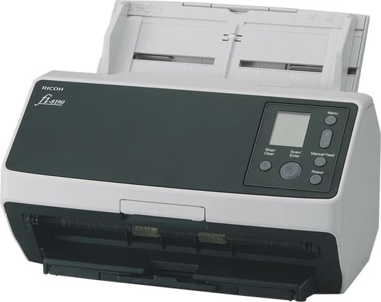 Skaner dokumentesh Fujitsu Ricoh fi-8190, 600x600 DPI, 90ppm, ADF, i zi/gri Skaner dokumentesh Fujitsu Ricoh fi-8190, 600x600 DPI, 90ppm, ADF, i zi/gri