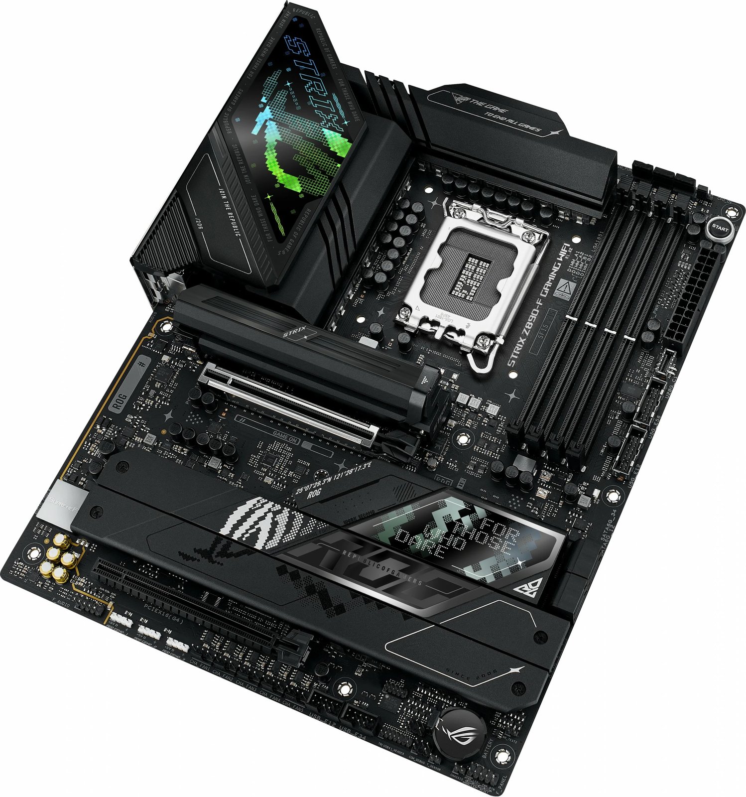 Pllakë amë ASUS ROG STRIX Z890-F GAMING WIFI, Intel, LGA 1851, DDR5, 192 GB