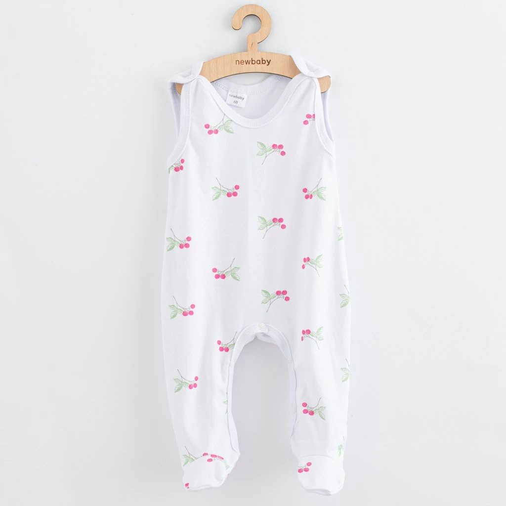 ramper bebe, New Baby, Classic II, 100% pambuk, madhësia 80 (9-12m), rozë